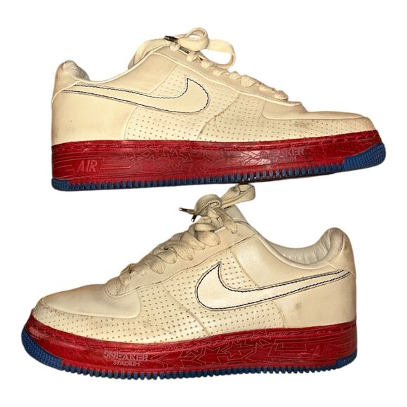 RARE Men’s Size 8 - Nike Air Force 1 Supreme VIB Insideout '07 Philly - Picture 7 of 10